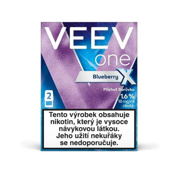Veev One n&aacute;plň Blueberry X - Borůvka (18 mg)