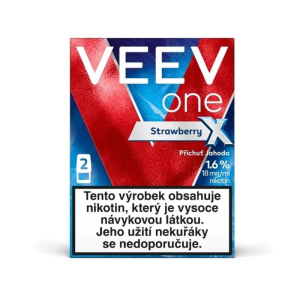 Veev One n&aacute;plň Strawberry X - Jahoda (18 mg)