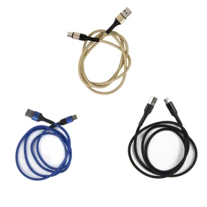 Nylonový USB-C kabel pro rychlé nabíjení 5A (1 m)