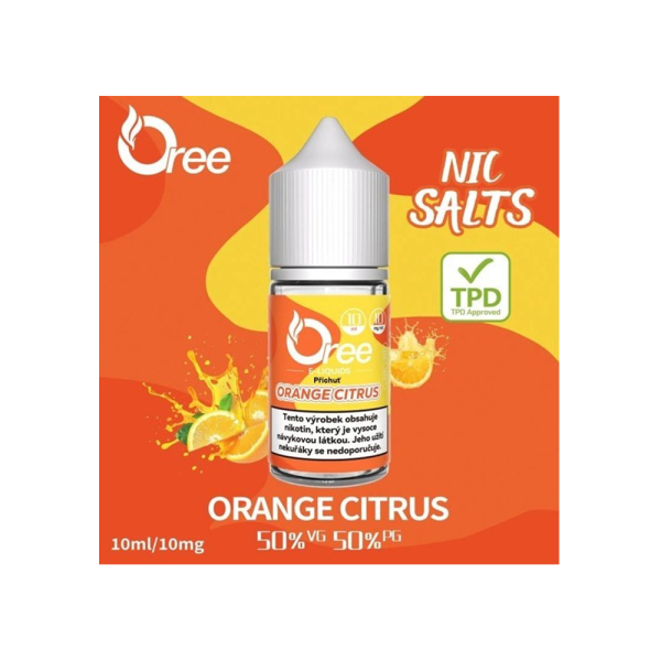 E-liquid OREE Salt Orange Citrus - Pomeranč