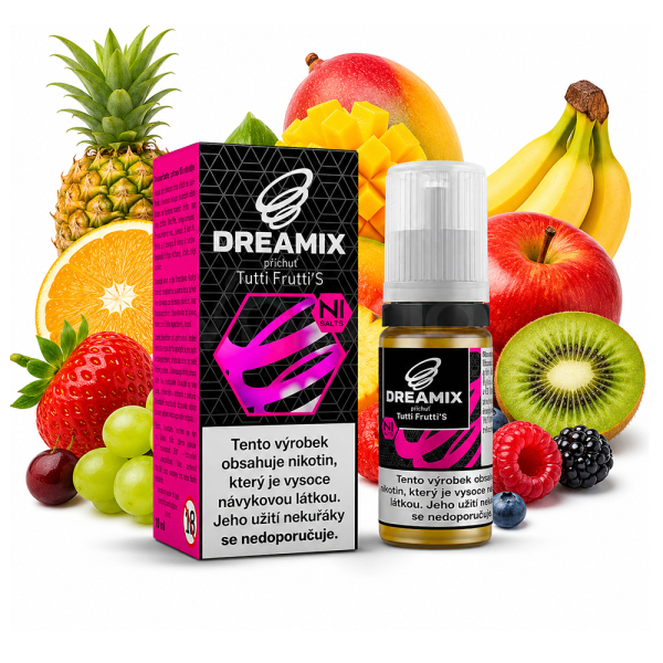 E-liquid Dreamix SALT Tutti Frutti'S - Ovocn&yacute; mix