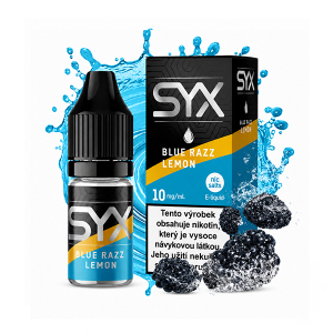 E-liquid SYX NS Blue Razz Lemon - Modr&aacute; malina, citron