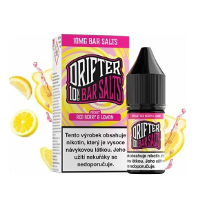 E-liquid Juice Sauz Drifter Bar Salts Red Berry and Lemon - Mix červen&yacute;ch bobul&iacute;, citron (10 ml)