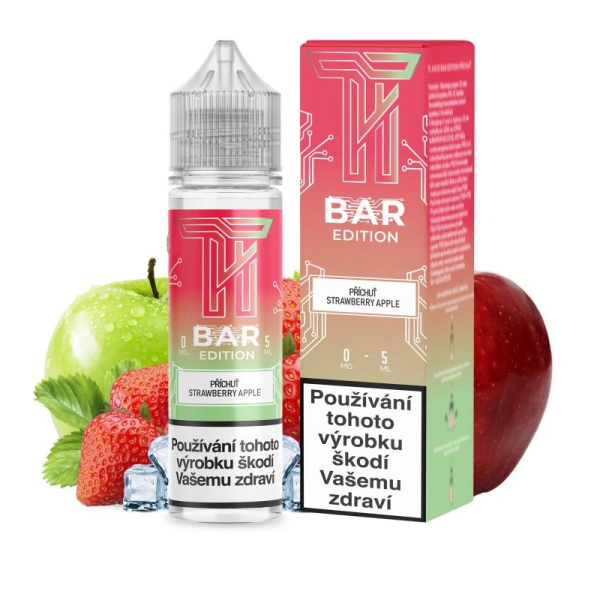 Př&iacute;chuť TI BAR Edition Strawberry Apple - Jahoda, jablko