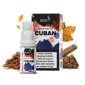 E-liquid Way To Vape Cuban - Kubánský doutník (10 ml)