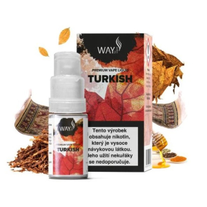 E-liquid Way To Vape Turkish - Turecký tabák (10 ml)