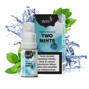 E-liquid Way To Vape Two Mints - Mentol, máta (10 ml)