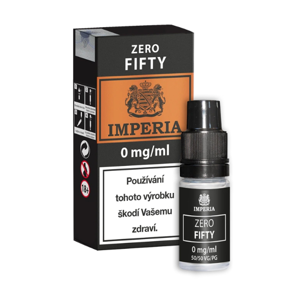 Chemick&aacute; směs IMPERIA FIFTY 10ml PG50/VG50 (0 mg)