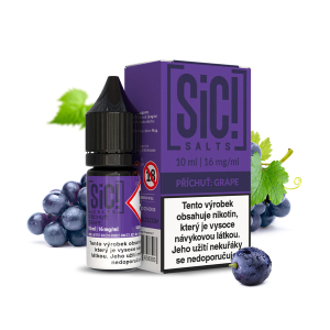 E-liquid Sic! Salts Grape - Hroznov&eacute; v&iacute;no