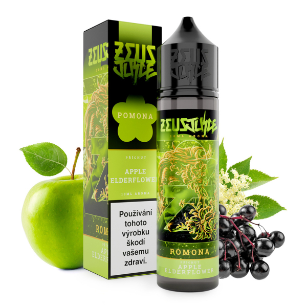 Př&iacute;chuť Zeus Juice Pomona - Jablko, čern&yacute; bez