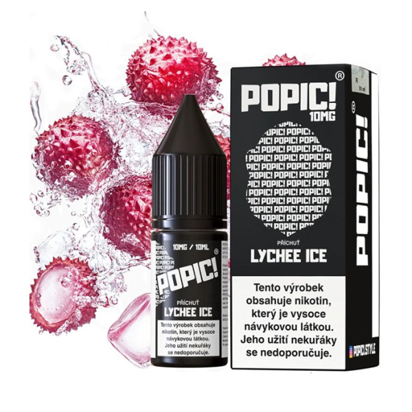 E-liquid Popic! Salt Lychee Ice - Ledov&eacute; liči