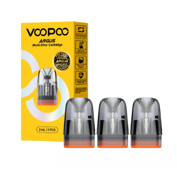 VooPoo Argus Multi-Ohm cartridge (3 ks)