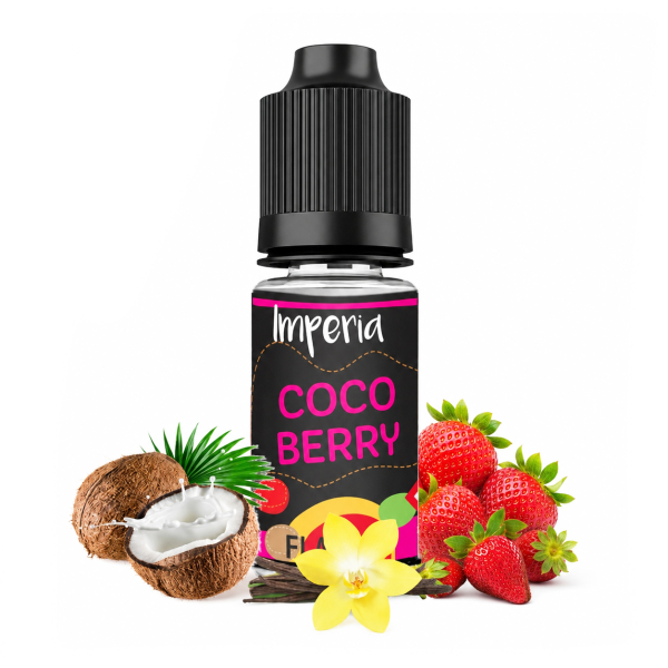 Př&iacute;chuť IMPERIA Black Label Cocoberry - Jahoda, vanilka, kokos (10 ml)