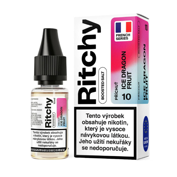 E-liquid Ritchy Salt Ice Dragon Fruit - Ledov&eacute; drač&iacute; ovoce (10 ml)