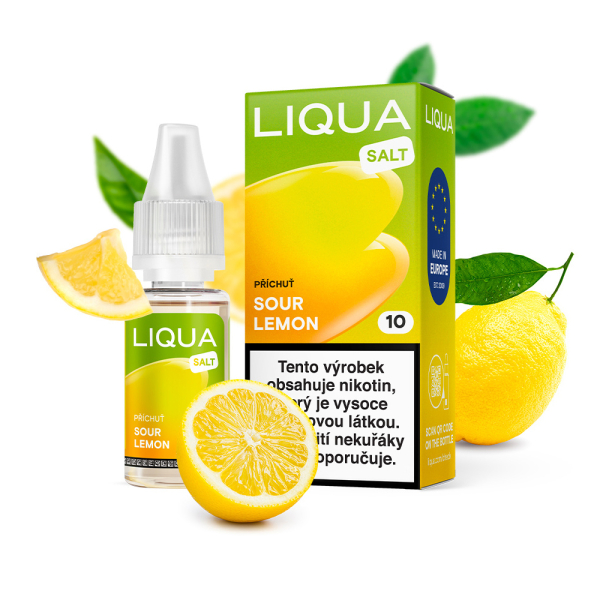 E-liquid LIQUA Salt Sour Lemon - Kysel&yacute; citr&oacute;n (10 ml)