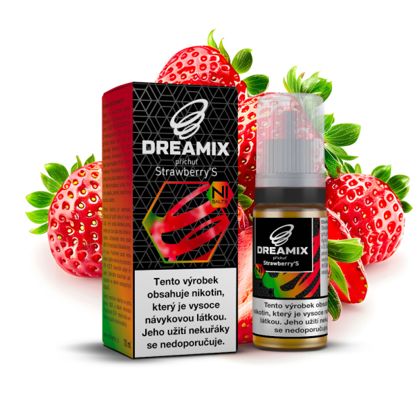 E-liquid Dreamix SALT Strawberry'S - Jahoda