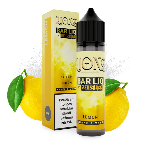 Př&iacute;chuť Zeus Juice Barliq Lemon - Citron