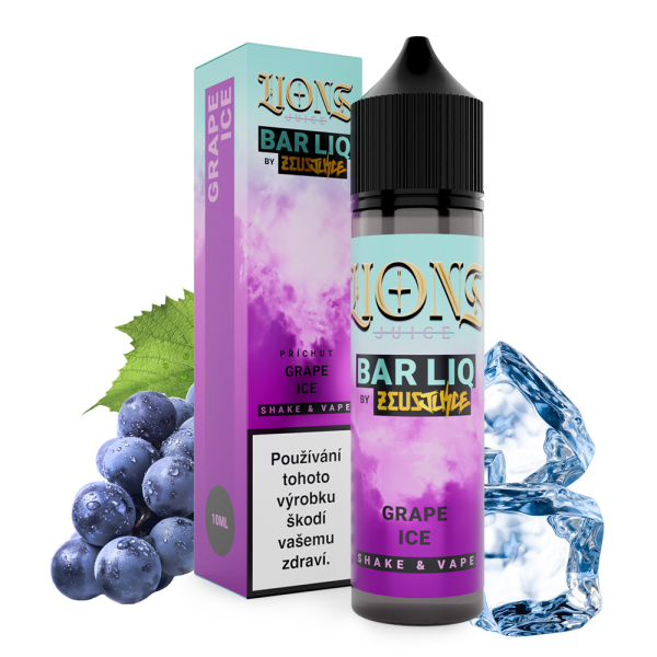 Př&iacute;chuť Zeus Juice Barliq Grape Ice - Ledov&eacute; hroznov&eacute; v&iacute;no