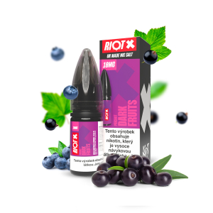 E-liquid Riot X Salt Dark Fruits - Tmav&eacute; lesn&iacute; ovoce