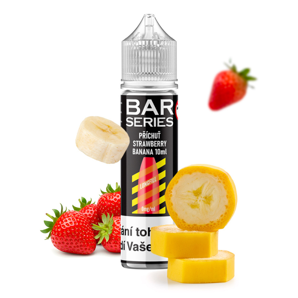 Př&iacute;chuť Bar Series Strawberry Banana - Jahoda, ban&aacute;n