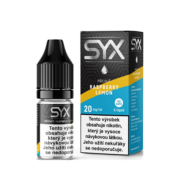E-liquid SYX NS Raspberry Lemon - Malina, citron