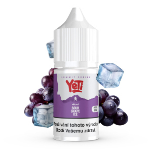 Př&iacute;chuť Yeti Summit Series Sour Grape Ice - Ledov&eacute; hroznov&eacute; v&iacute;no