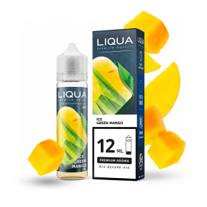 Př&iacute;chuť Liqua Mix&Go Ice Green Mango - Chladiv&eacute; mango