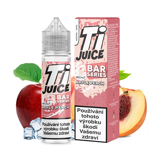 Př&iacute;chuť TI Juice Bar Series Apple Peach - Jablko, broskev
