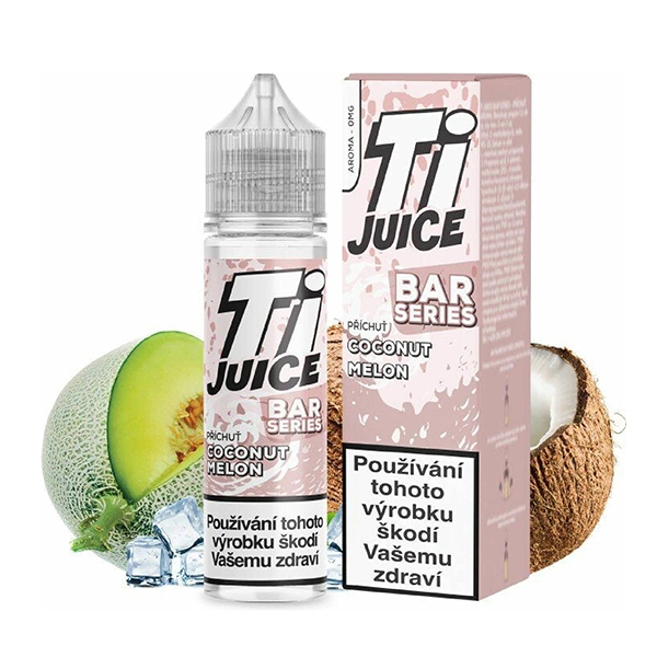 Př&iacute;chuť TI Juice Bar Series Coconut Melon - Kokos, žlut&yacute; meloun