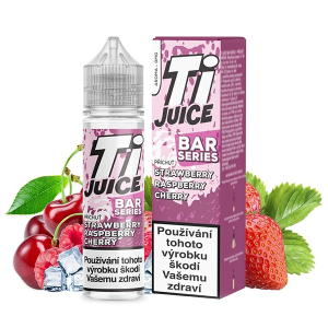 Př&iacute;chuť TI Juice Bar Series Strawberry Raspberry Cherry - Jahoda, malina, tře&scaron;eň