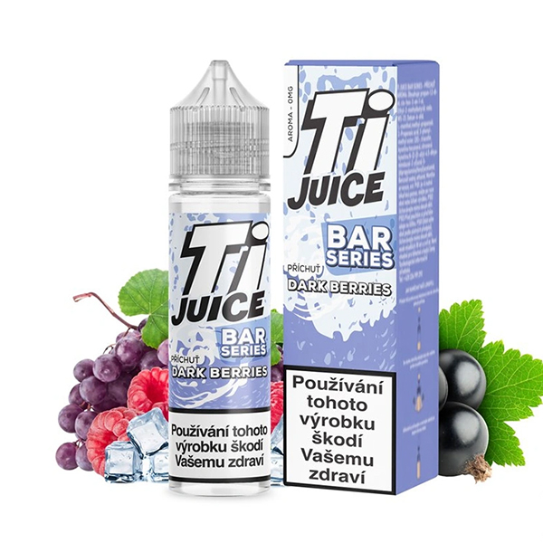 Př&iacute;chuť TI Juice Bar Series Dark Berries - Hroznov&eacute; v&iacute;no, malina, čern&yacute; ryb&iacute;z
