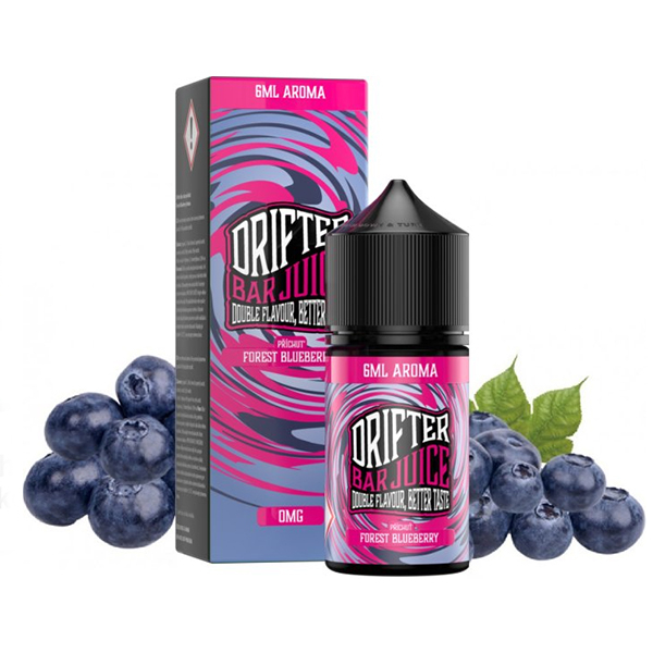 Př&iacute;chuť Drifter Bar Juice Forest Blueberry - Lesn&iacute; borůvka (6 ml)