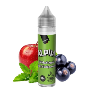 Př&iacute;chuť Chill Pill Shake and Vape Alpha - Jablko, m&aacute;ta, čern&yacute; ryb&iacute;z