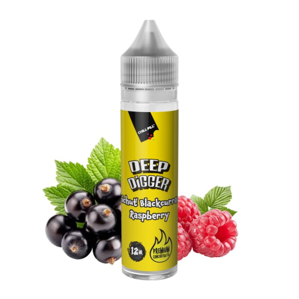 Př&iacute;chuť Chill Pill Shake and Vape Deep Digger - Čern&yacute; ryb&iacute;z, malina