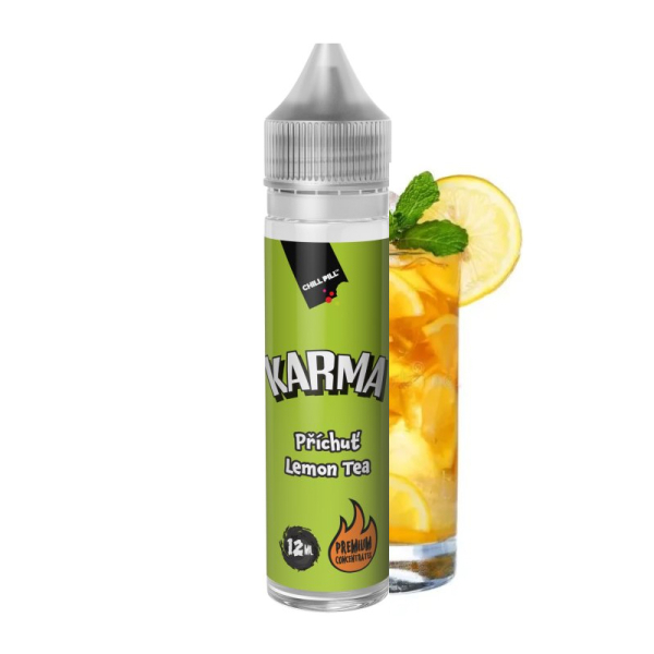 Př&iacute;chuť Chill Pill Shake and Vape Karma - Ledov&yacute; čaj s citr&oacute;nem