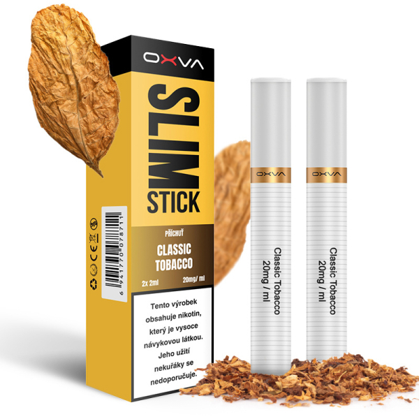 OXVA SlimStick Pods cartridge 2Pack Classic Tobacco - Klasick&yacute; tab&aacute;k (20 mg)