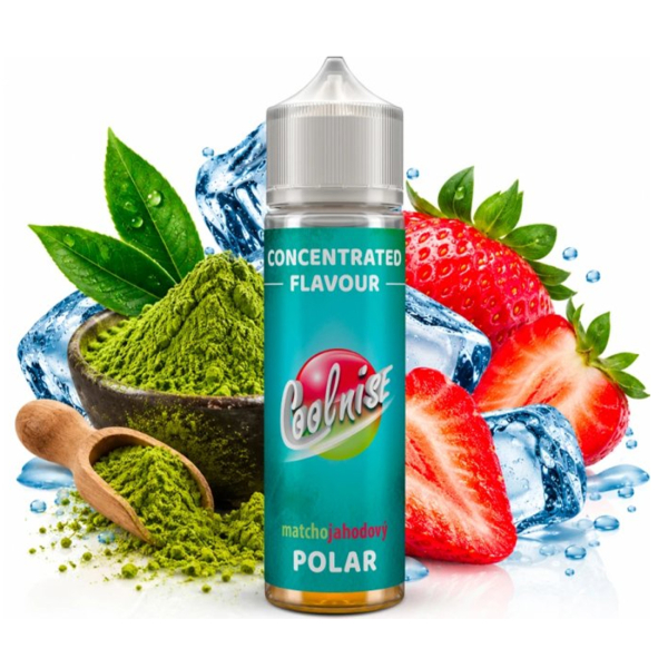 Př&iacute;chuť CoolniSE POLAR - Matcha, jahoda