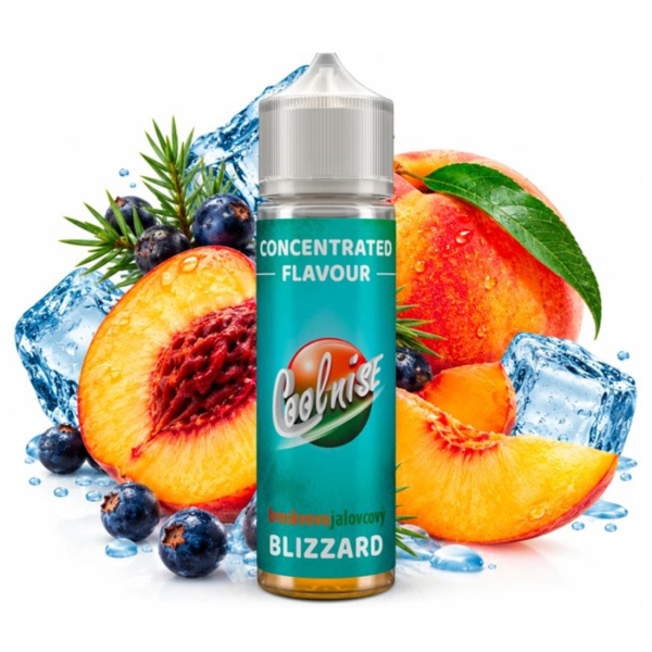 Př&iacute;chuť CoolniSE BLIZZARD - Broskev, jalovec