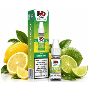 E-liquid IVG Pro Salts Lemon Lime - Citron, limetka