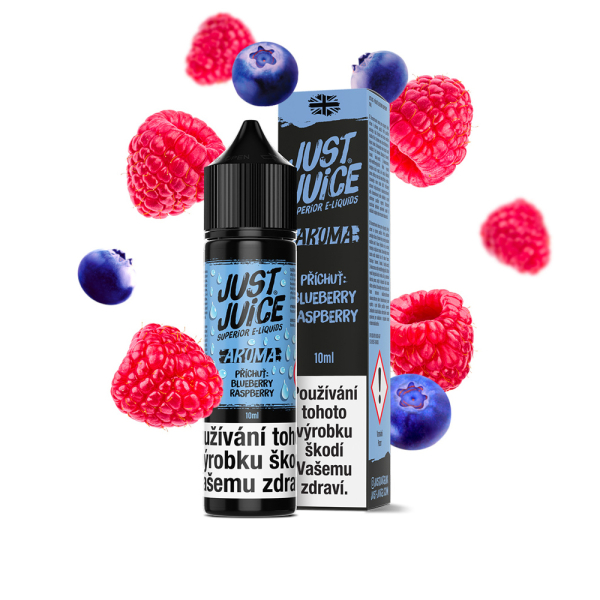 Př&iacute;chuť Just Juice Blueberry Raspberry - Borůvka, malina