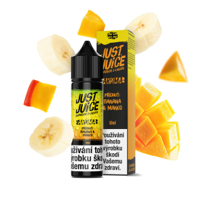 Př&iacute;chuť Just Juice Banana and Mango - Ban&aacute;n, mango