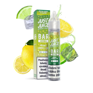 Př&iacute;chuť Just Juice Bar Range Lemon & Lime - Ledov&yacute; citron, limetka