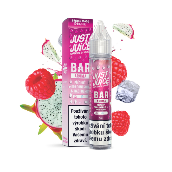 Př&iacute;chuť Just Juice Bar Range Dragonfruit & Raspberry  - Drač&iacute; ovoce, malina