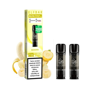 Elf Bar ELFA Pods cartridge 2Pack Banana - Ban&aacute;n (20 mg) EXP 11/26