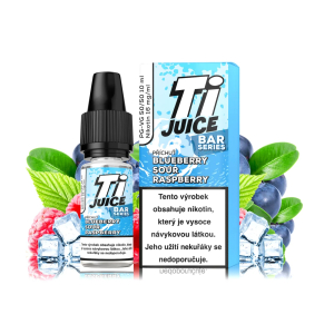 E-liquid TI Juice Bar Series Blueberry Sour Raspberry Nic Salt - Borůvka, kysel&aacute; malina (16 mg)