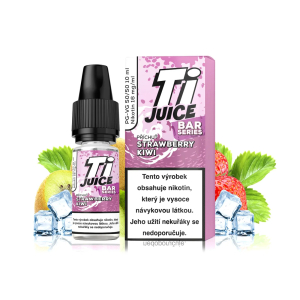 E-liquid TI Juice Bar Series Strawberry Kiwi Nic Salt - Jahoda, kiwi (16 mg)