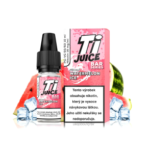 E-liquid TI Juice Bar Series Watermelon Ice Nic Salt - Ledov&yacute; meloun (16 mg)