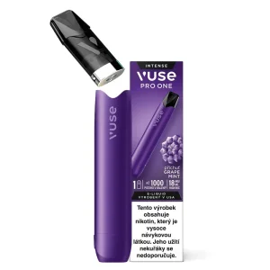 Vuse PRO ONE PEN 1000 Grape Mint - Ledové hroznové víno