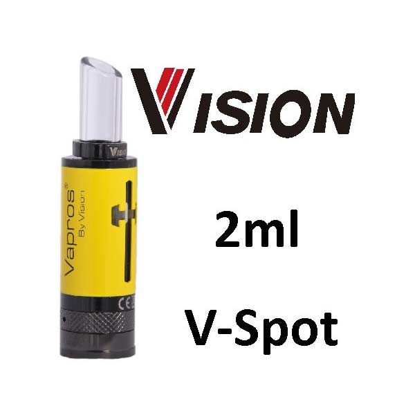 Vision V-Spot VDC clearomizer 2ml Yellow, žlut&aacute;
