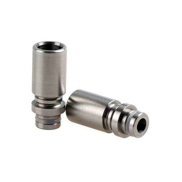 Kulatý náustek pro clearomizer Typ A, stříbrný